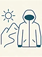 light outdoor everyday life brand mission icon