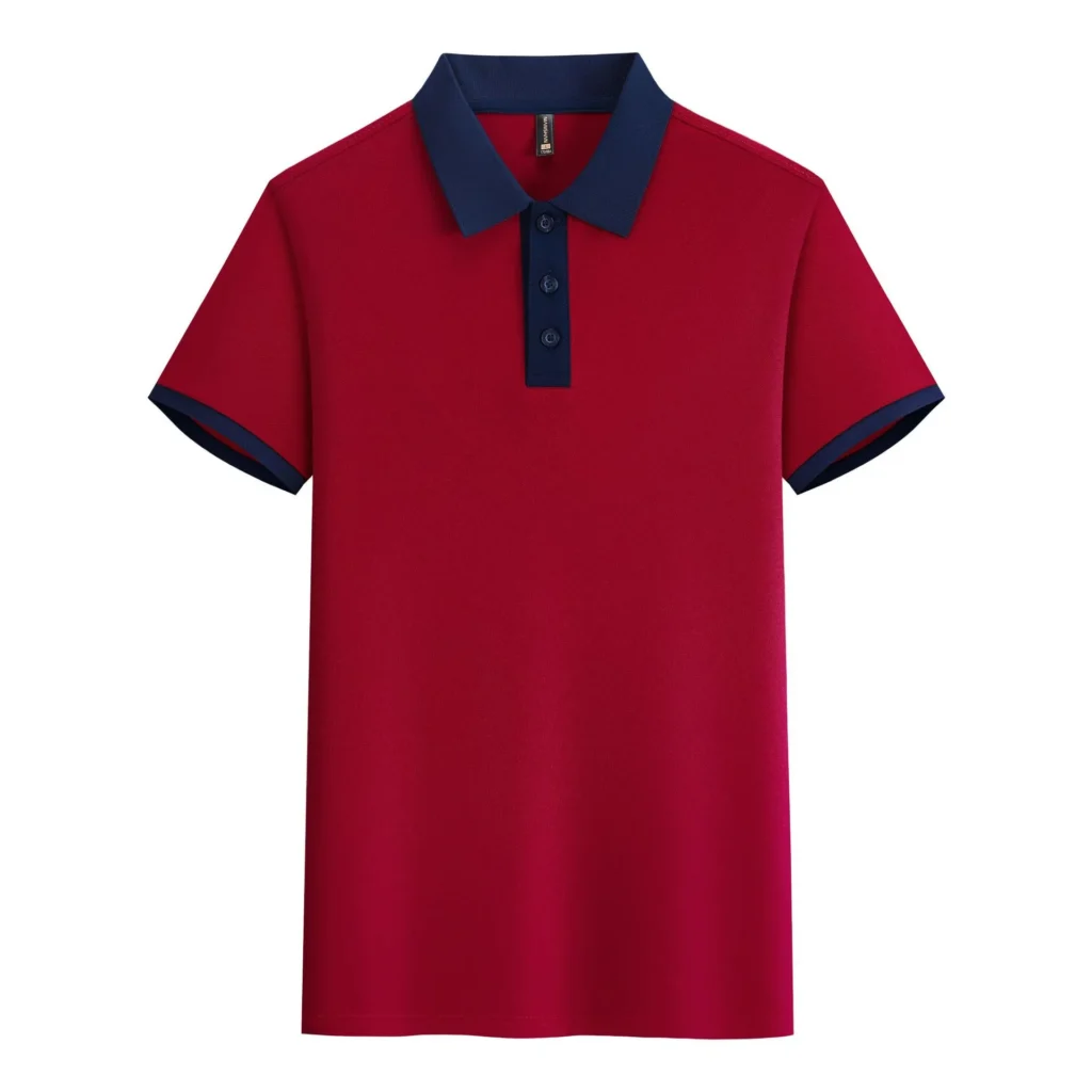 Polo de algodón para hombre | Proveedor de prendas transpirables con logotipo personalizado