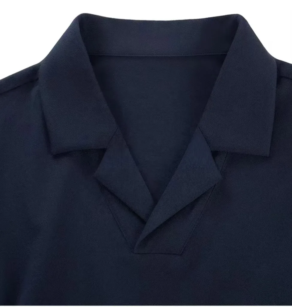 Polo de cuello cubano para hombre | Proveedor de ropa transpirable para golf y tenis