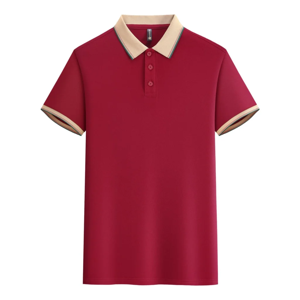 Polo de algodón para hombre | Proveedor de prendas transpirables con logotipo personalizado