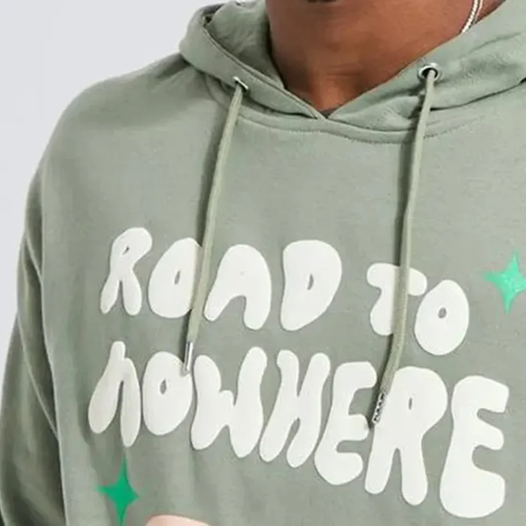 men's oversized puff print hoodie | custom streetwear supplier