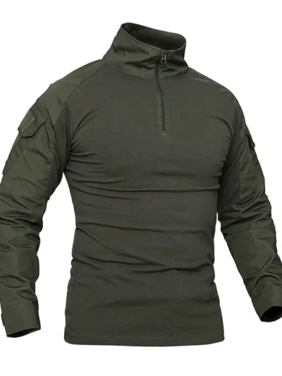camisa de pesca com proteção solar e tecido respirável | fornecedor de roupas para atividades ao ar livre