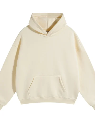 男女通用 350gsm 厚款连帽卫衣 | 宽松版型街头服饰供应商