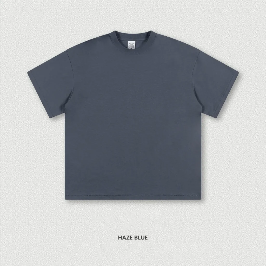 T-shirt à col rond en coton avec imprimé graphique 100% pour homme | Fournisseur de vêtements streetwear