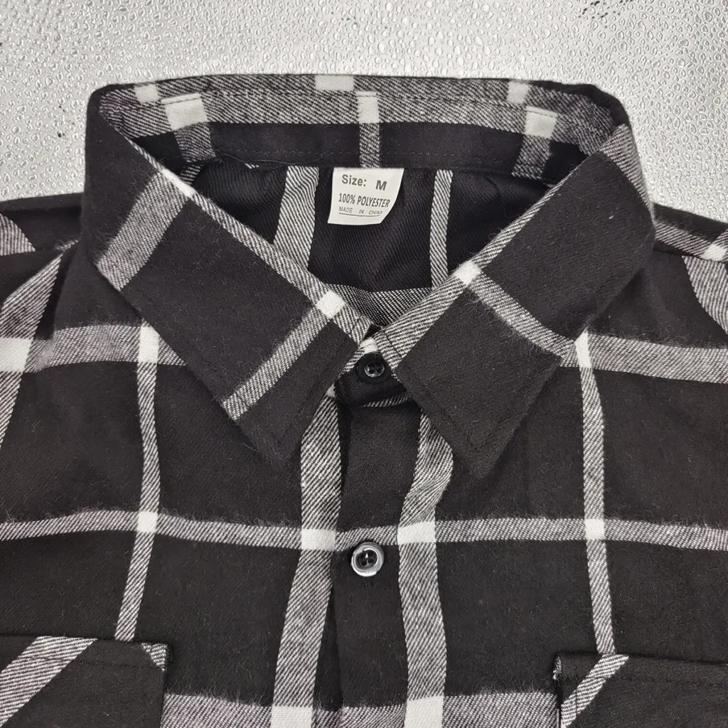 男士透气短袖休闲衬衫 | OEM/ODM服装制造商