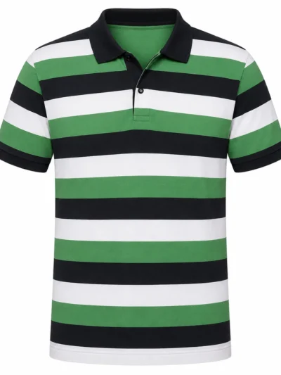 男士刺绣高尔夫Polo衫 | 定制服装制造商