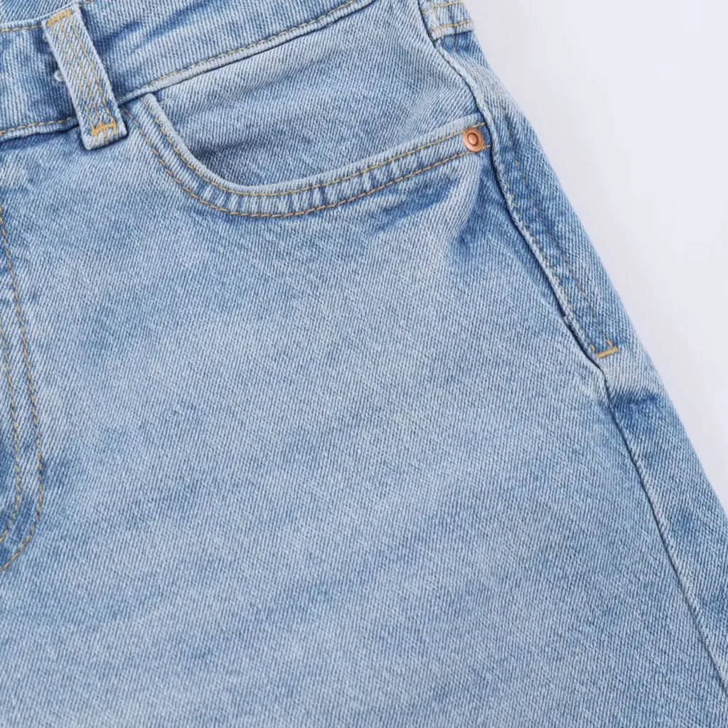 women's high rise cropped wide leg jeans | vintage denim supplier
