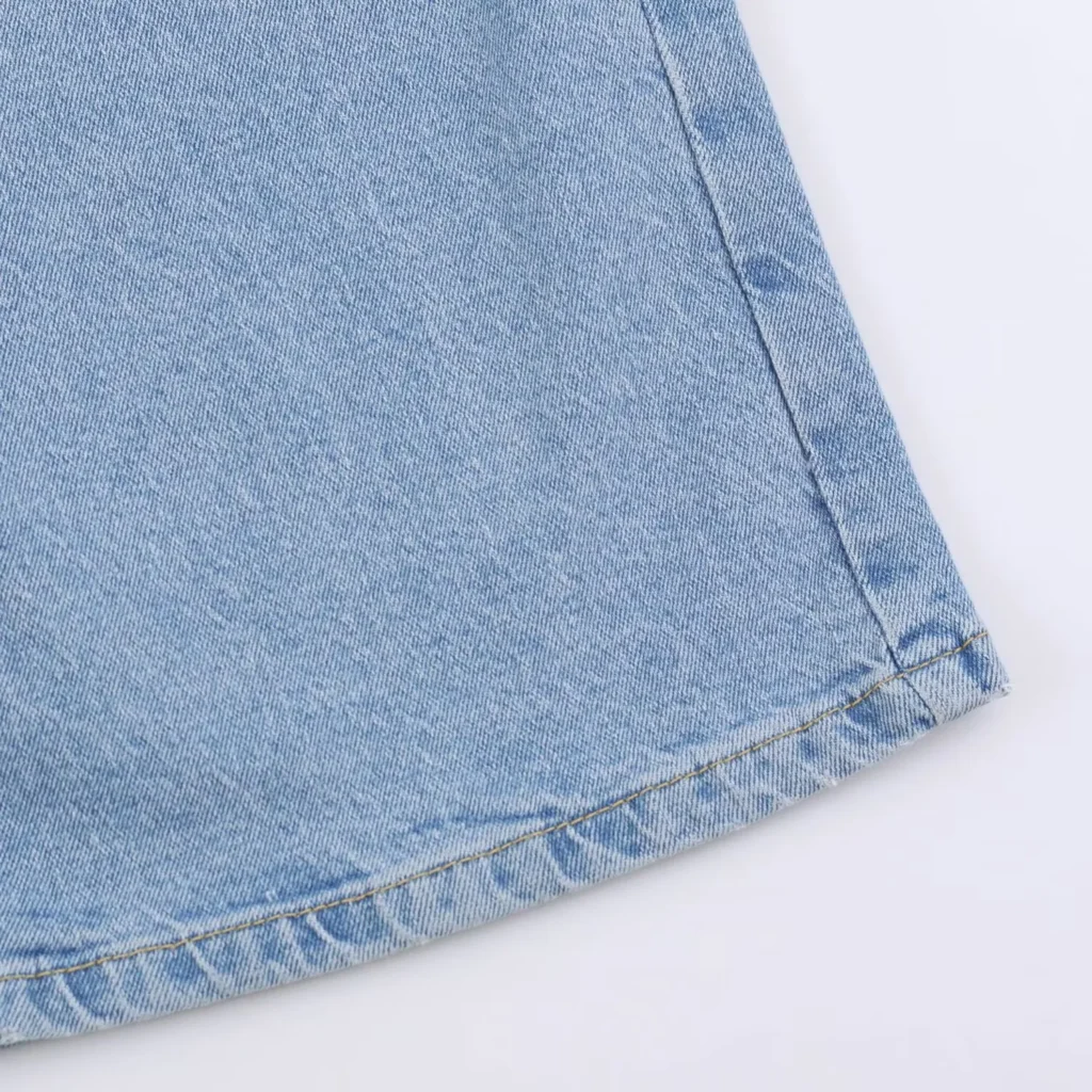 women's high rise cropped wide leg jeans | vintage denim supplier