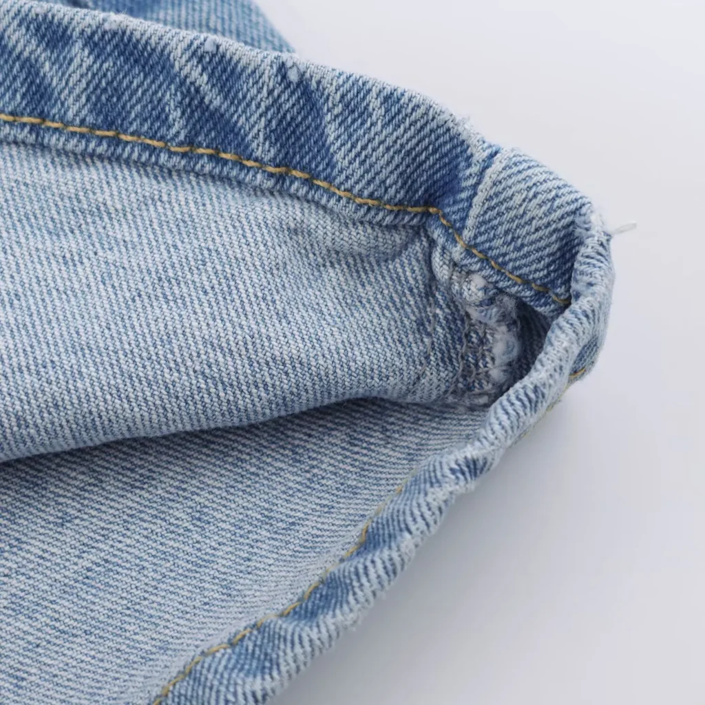 women's high rise cropped wide leg jeans | vintage denim supplier