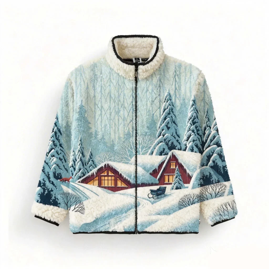 加厚雪帕绒夹克 | 自有品牌街头风外套供应商