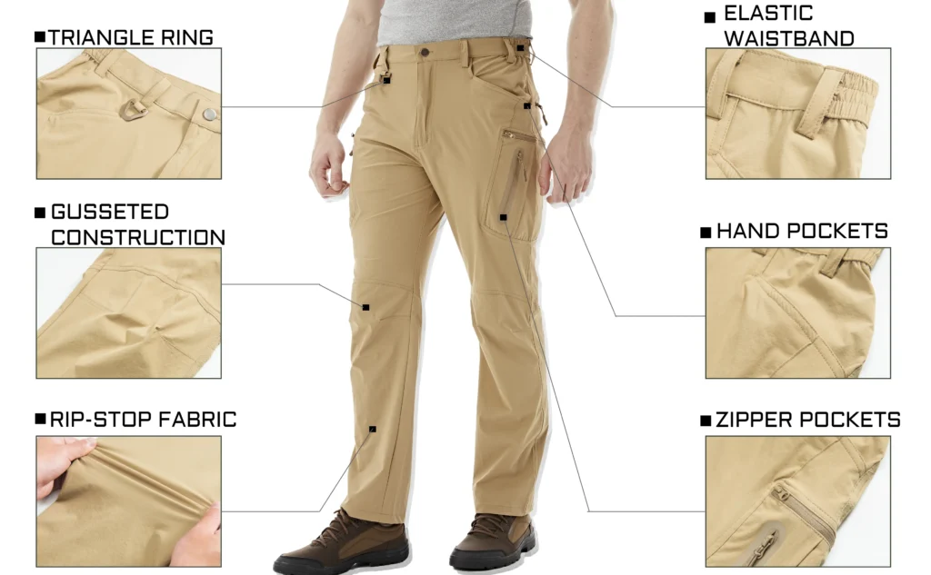 men's waterproof tactical cargo pants | custom outdoor utility supplier