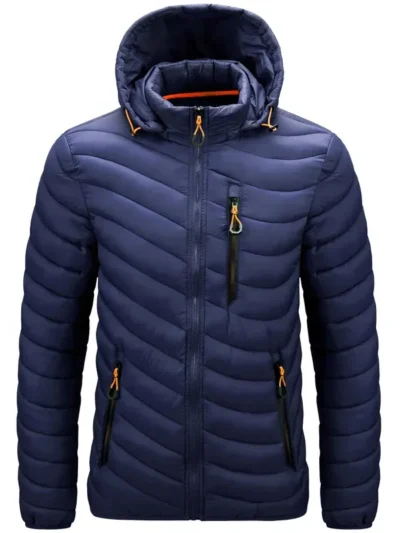 doudoune imperméable à capuche pour homme | fabricant OEM de vêtements d'hiver
