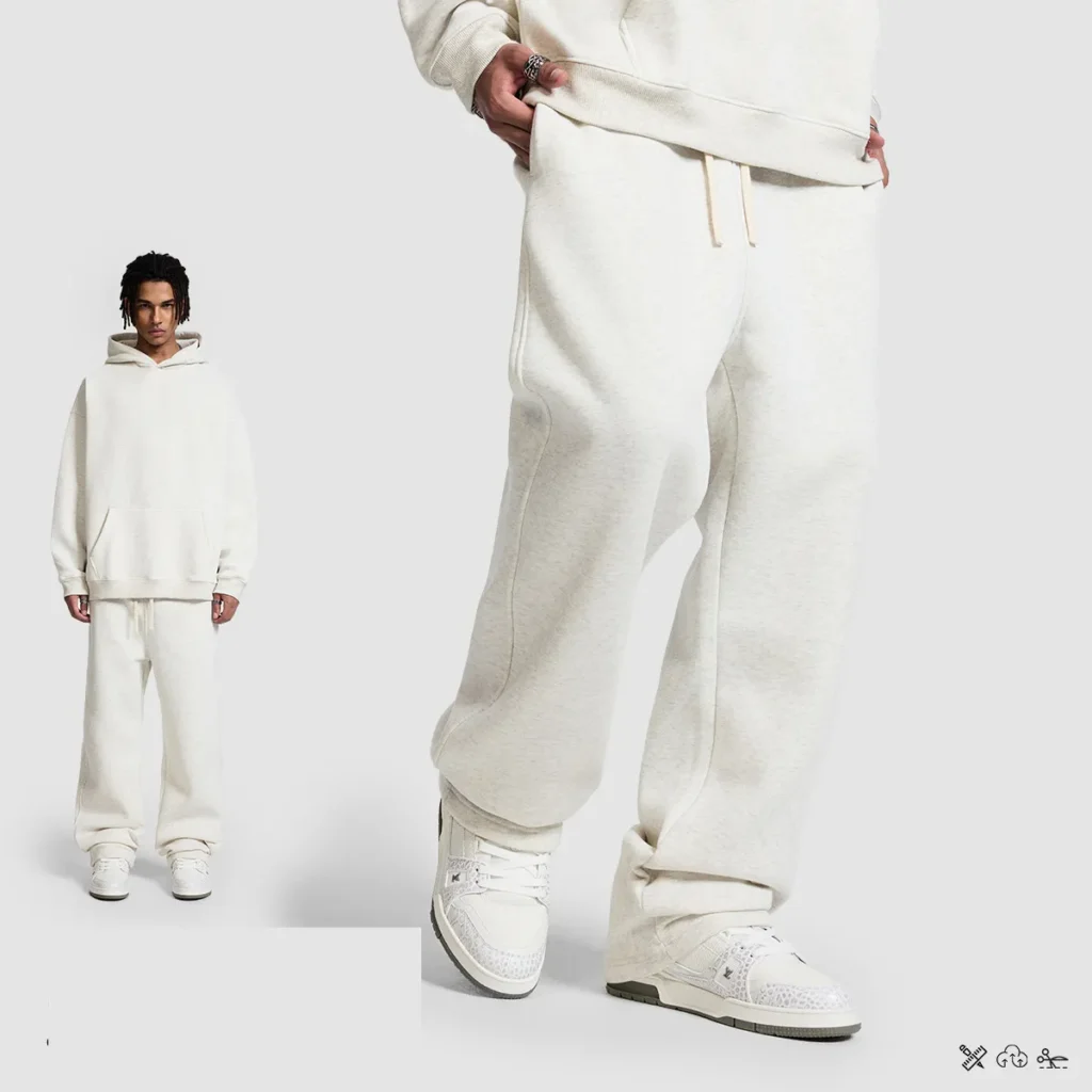 men's blank fleece jogger pants | custom printed streetwear supplier