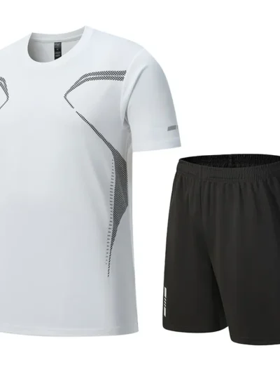 men's quick dry fitness set | performance activewear supplier