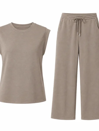 Ensemble deux pièces pantalon pour femmes, destiné aux activités de plein air et aux voyages | Fabricant de vêtements de sport