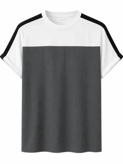 T-shirt décontracté en coton pour homme 100% | Fournisseur de vêtements sous marque de distributeur