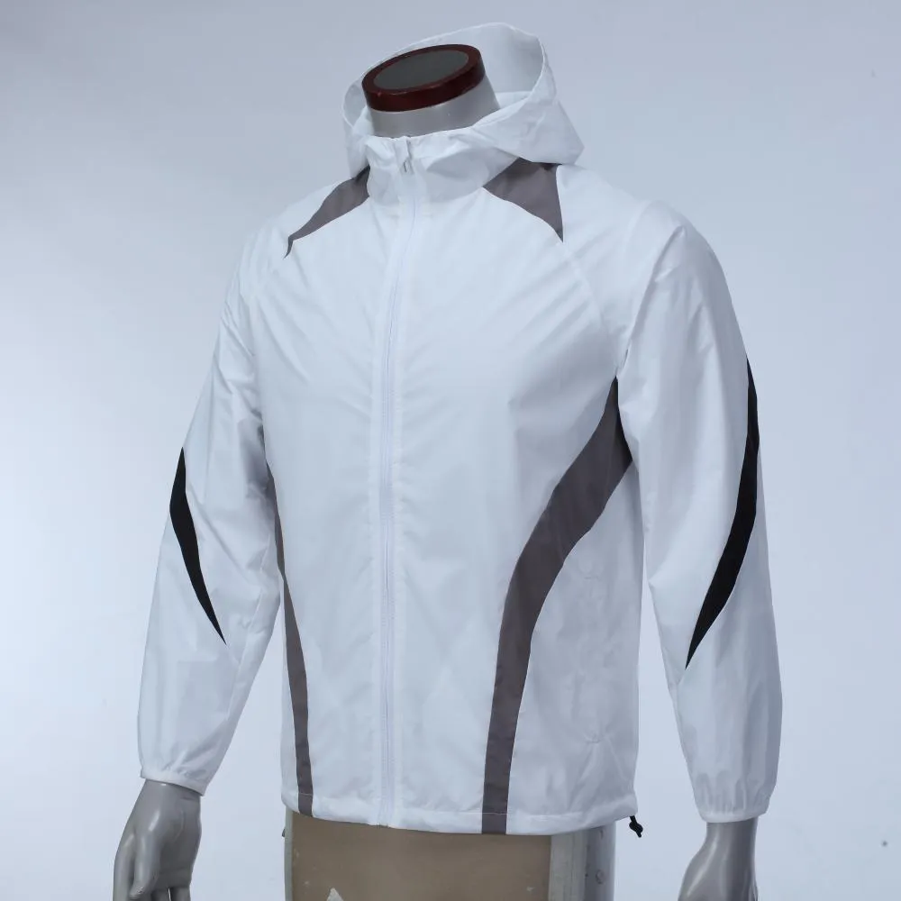 Chaqueta de entrenamiento de fútbol para hombre, impermeable y cortavientos, personalizada